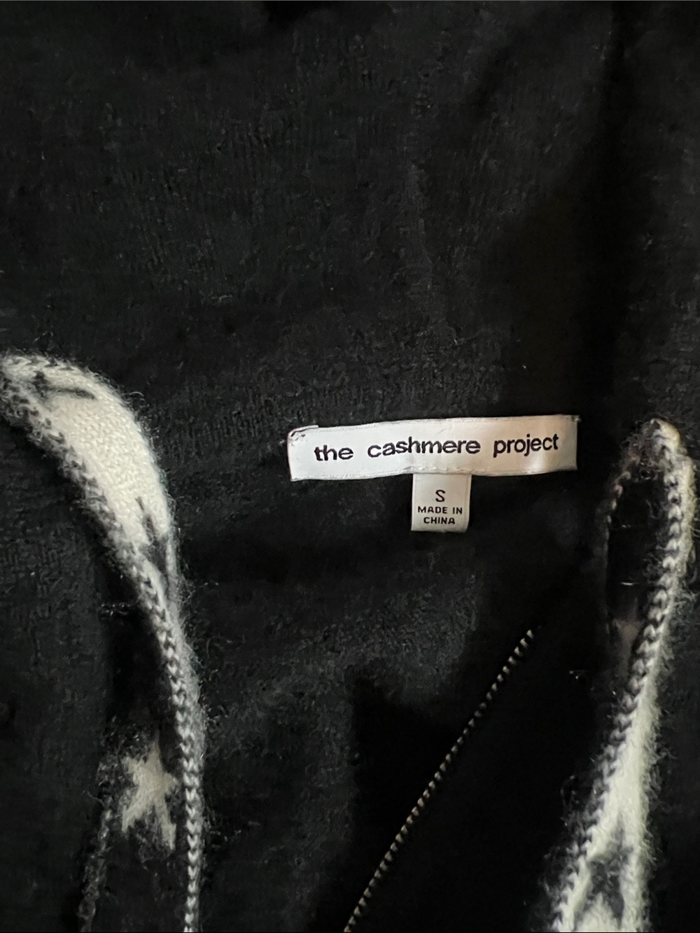 Cashmere Zip Hoodie - Picture 2 of 4